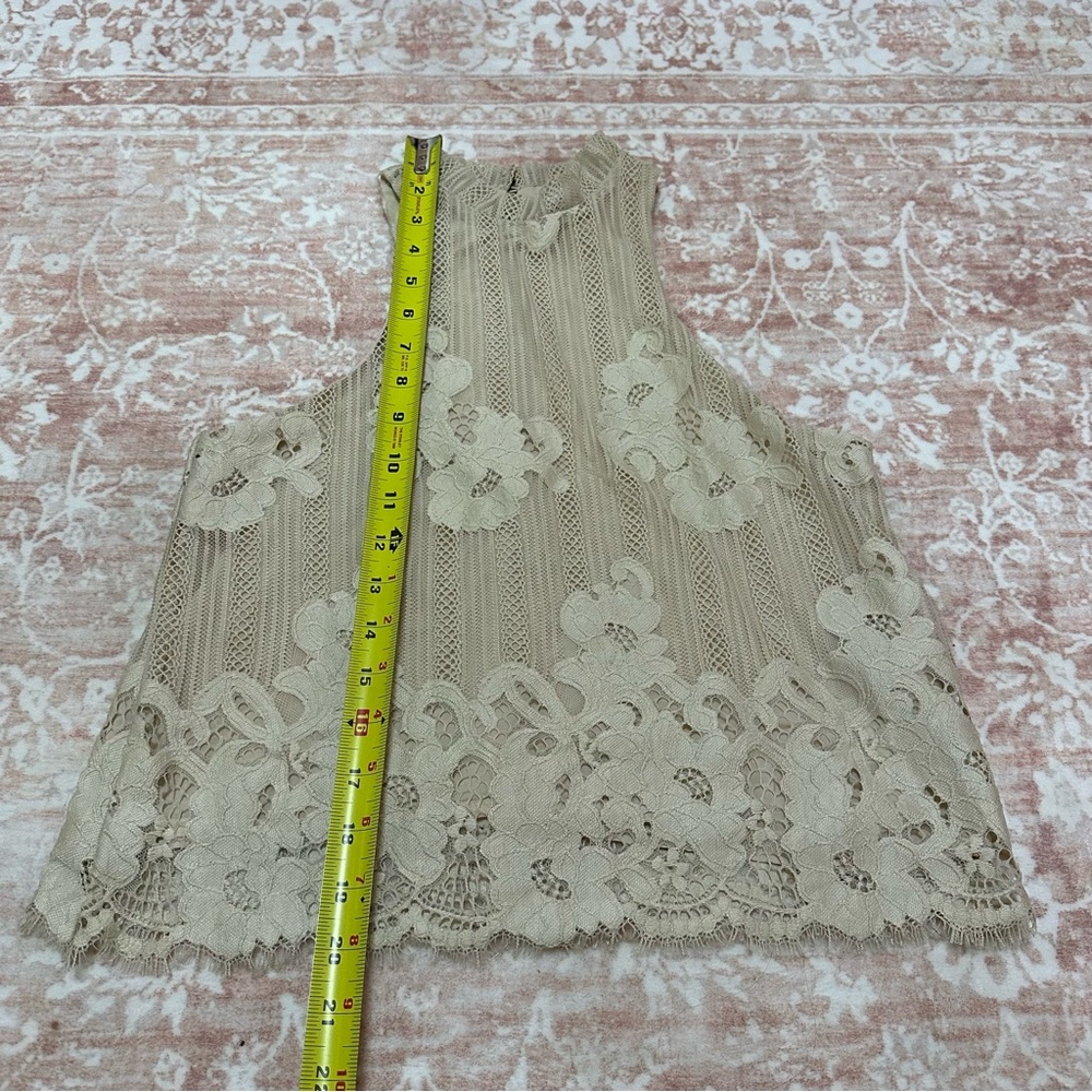 Y2K Vibes Floral Lace Halter Top by Kimchi Blue - Picture 6 of 8